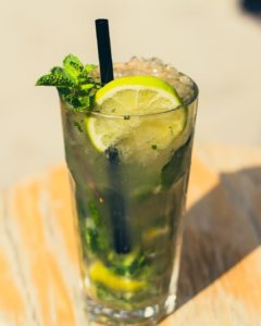 een heerlijke groene cocktail