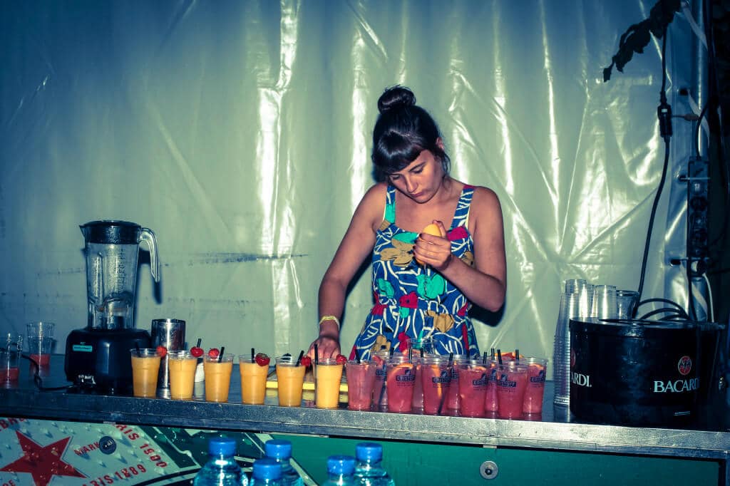 Cocktails op festivals