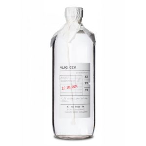 een fles gin